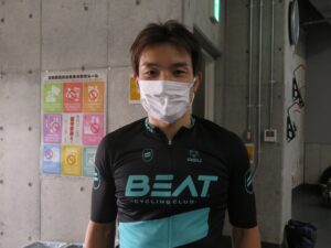 １／１３千葉ＰＩＳＴ６タイムトライアル後・戸田洋平選手