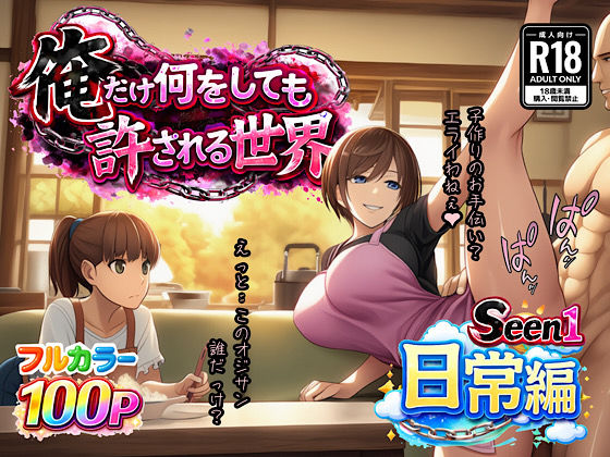 俺だけ何をしても許される世界seen1日常編｜ぴんぴん丸❤【人妻・主婦】