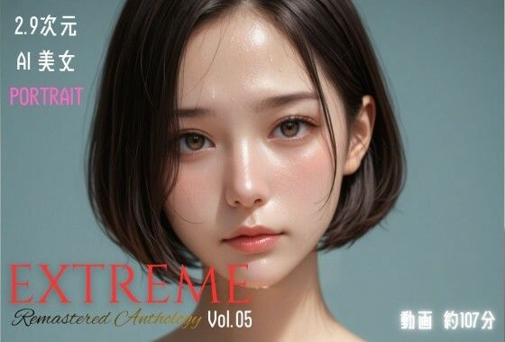 2.9次元AI美女 PORTRAIT EXTREME Remastered Anthology VOL.05 AI SEX 動画集｜KEI diffusion❤【3DCG】