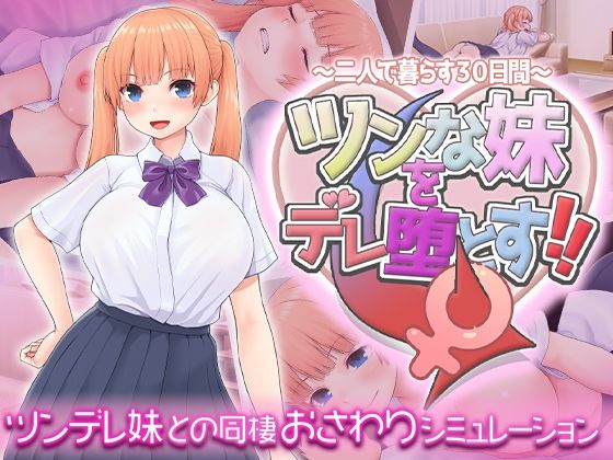 ツンな妹をデレ堕とす！！ 〜二人で暮らす30日間〜 ジャンル▶動画・アニメーション｜評価3.25