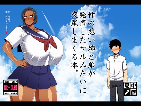 仲の悪い姉と弟が発情したサルみたいに交尾しまくる本。 ジャンル▶巨乳｜評価5.00