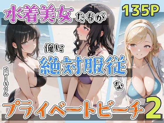 水着美女たちが俺に絶対服従なプライベートビーチ2 ジャンル▶辱め｜評価5.00