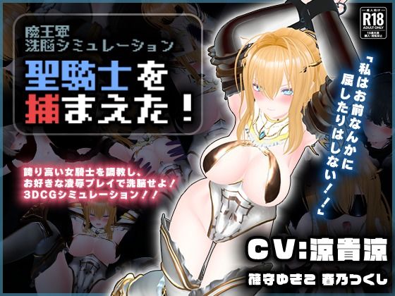 【CV:涼貴涼、篠守ゆきこ、春乃つくし】聖騎士を捕まえた！【魔王軍洗脳シミュレーション】 ジャンル▶3DCG｜評価1.00
